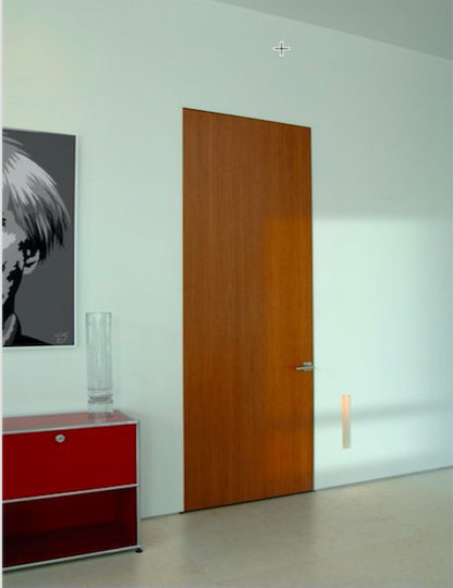 Outswing/Pull Left <br> Frameless Door Jamb/Frame <br> Door Slab By Others