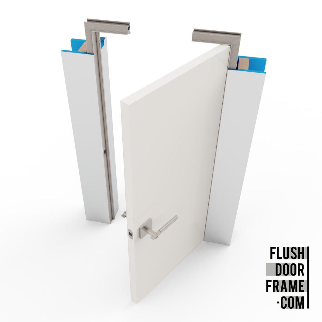 Outswing/Pull Right<br>Frameless Door Jamb/Frame <br> Door Slab By Others
